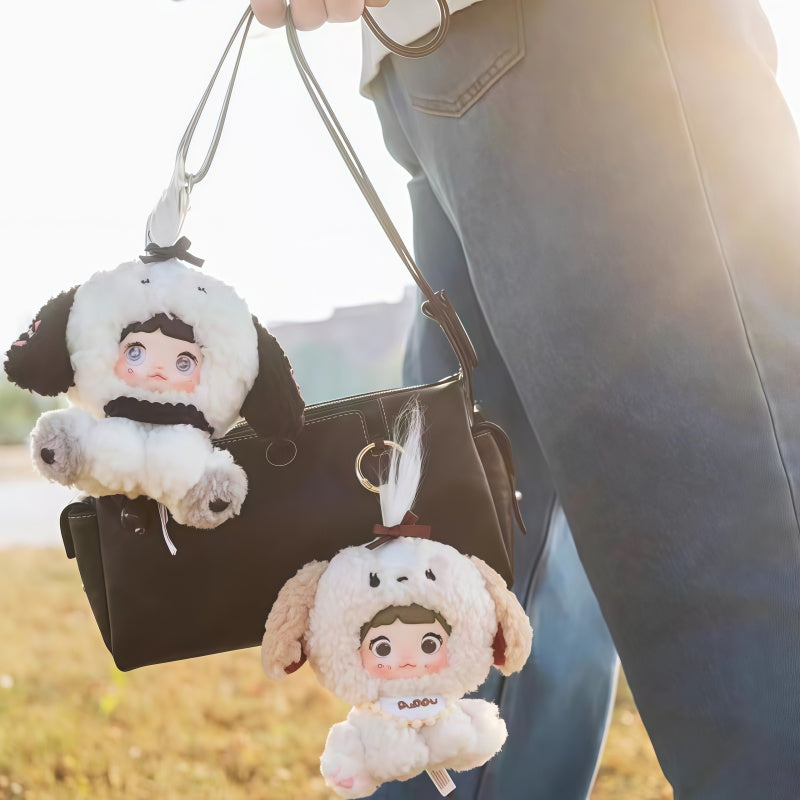 Nommi Sitting Zoo Series Plush Blind Box, Cute Figures, Desktop Ornament, Collectible Toys, Birthday & Holiday Gift, Summervibes