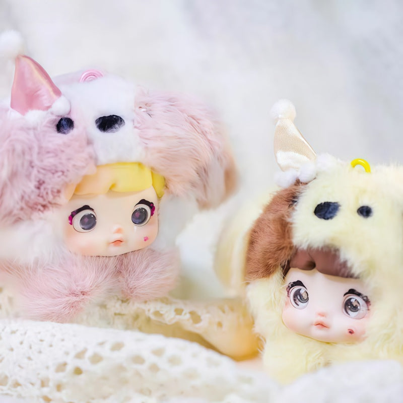 Nommi Baby Series Plush Blind Box,Cute Figures,Desktop Ornament,Collectible Toys，Birthday and Holiday Gift,Summervibes