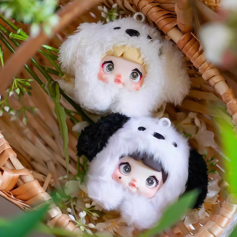 Nommi Baby Series Plush Blind Box,Cute Figures,Desktop Ornament,Collectible Toys，Birthday and Holiday Gift,Summervibes