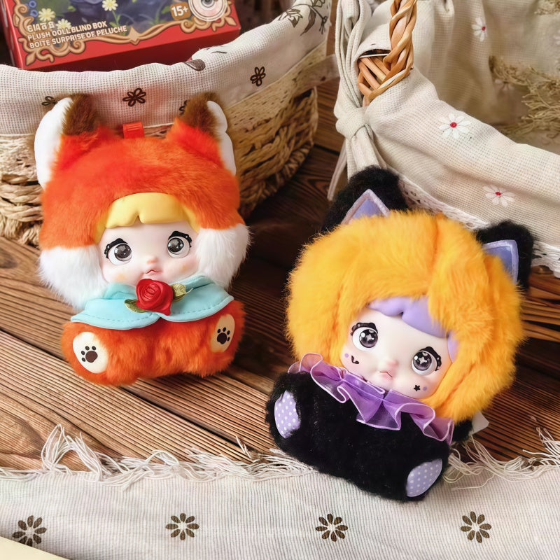 Nommi Fairytale Town  Series Plush Blind Box, Cute Figures, Desktop Ornament, Collectible Toys, Birthday & Holiday Gift, Summervibes