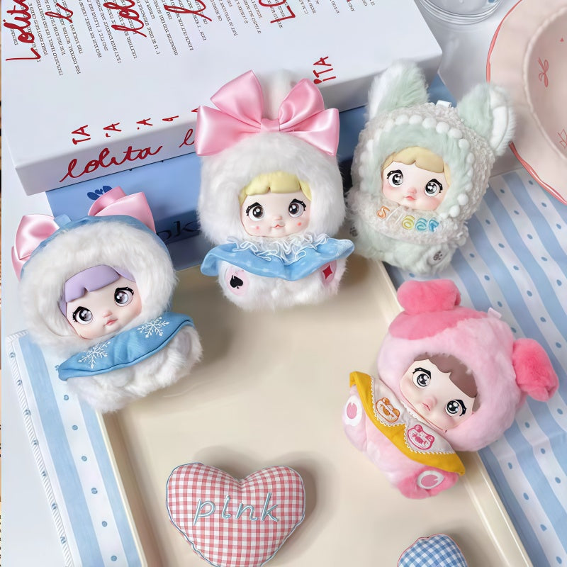 Nommi Fairytale Town  Series Plush Blind Box, Cute Figures, Desktop Ornament, Collectible Toys, Birthday & Holiday Gift, Summervibes