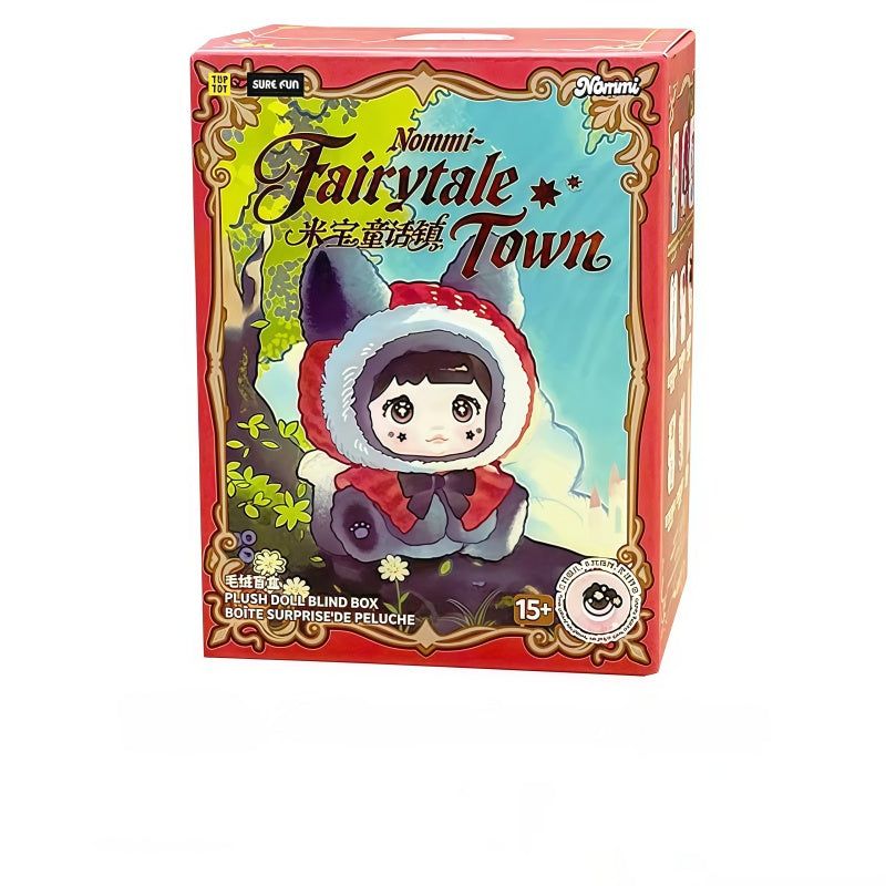 Nommi Fairytale Town  Series Plush Blind Box, Cute Figures, Desktop Ornament, Collectible Toys, Birthday & Holiday Gift, Summervibes