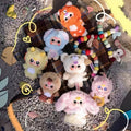 BABY THREE  De-Lovely Mini Cute Plush Series, KawaiiPlush Stuffed Animal Blind Box, Figure Cute Collectible Mini, Kawaii Bunny Doll Desktop Decor, Mystery Surprise Toy Gift for Girls Stuffed Animal, summervibes