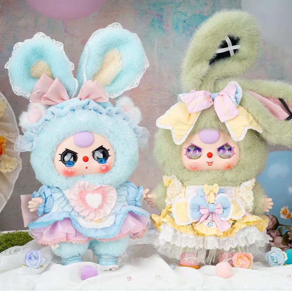 Baby Three 400% Lolita's Dreamland Series Plush Blind Box Toy&Cute Collectible Doll& Mystery Surprise Toy Gift(New Arrival)