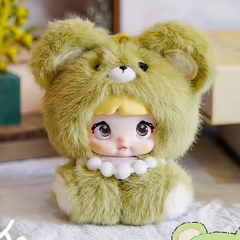 Nommi Baby Series Plush Blind Box,Cute Figures,Desktop Ornament,Collectible Toys，Birthday and Holiday Gift,Summervibes
