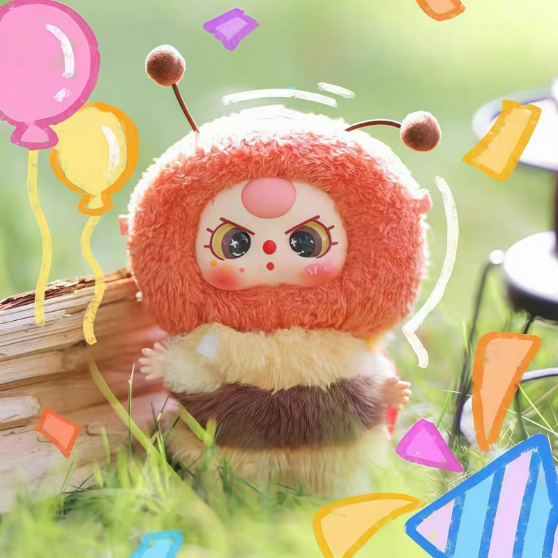 Baby Three  Elf Plush Toy Blind Box, Cute Plush Figure, Collectible Doll, Birthday Gift and Decorative Ornament