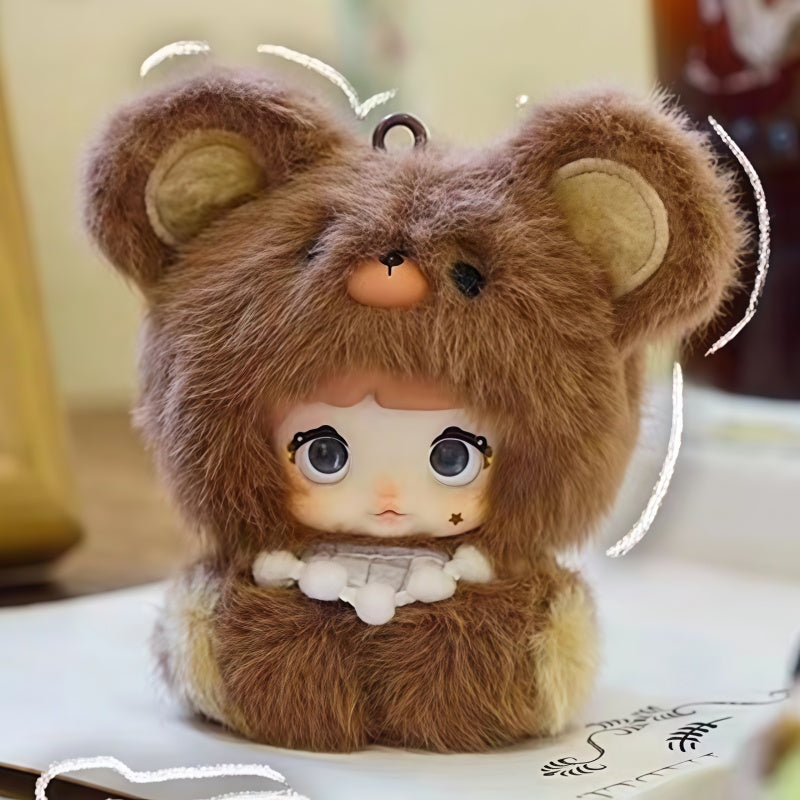 Nommi Baby Series Plush Blind Box,Cute Figures,Desktop Ornament,Collectible Toys，Birthday and Holiday Gift,Summervibes