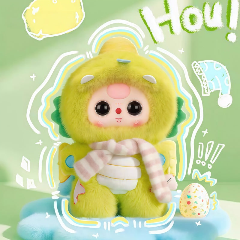 BabyThree 400% Sweet Dream Collectible Stuffed Doll- 9+1+1 Hidden Starry Glitter Design, Soft Huggable, Bedtime Use Companion