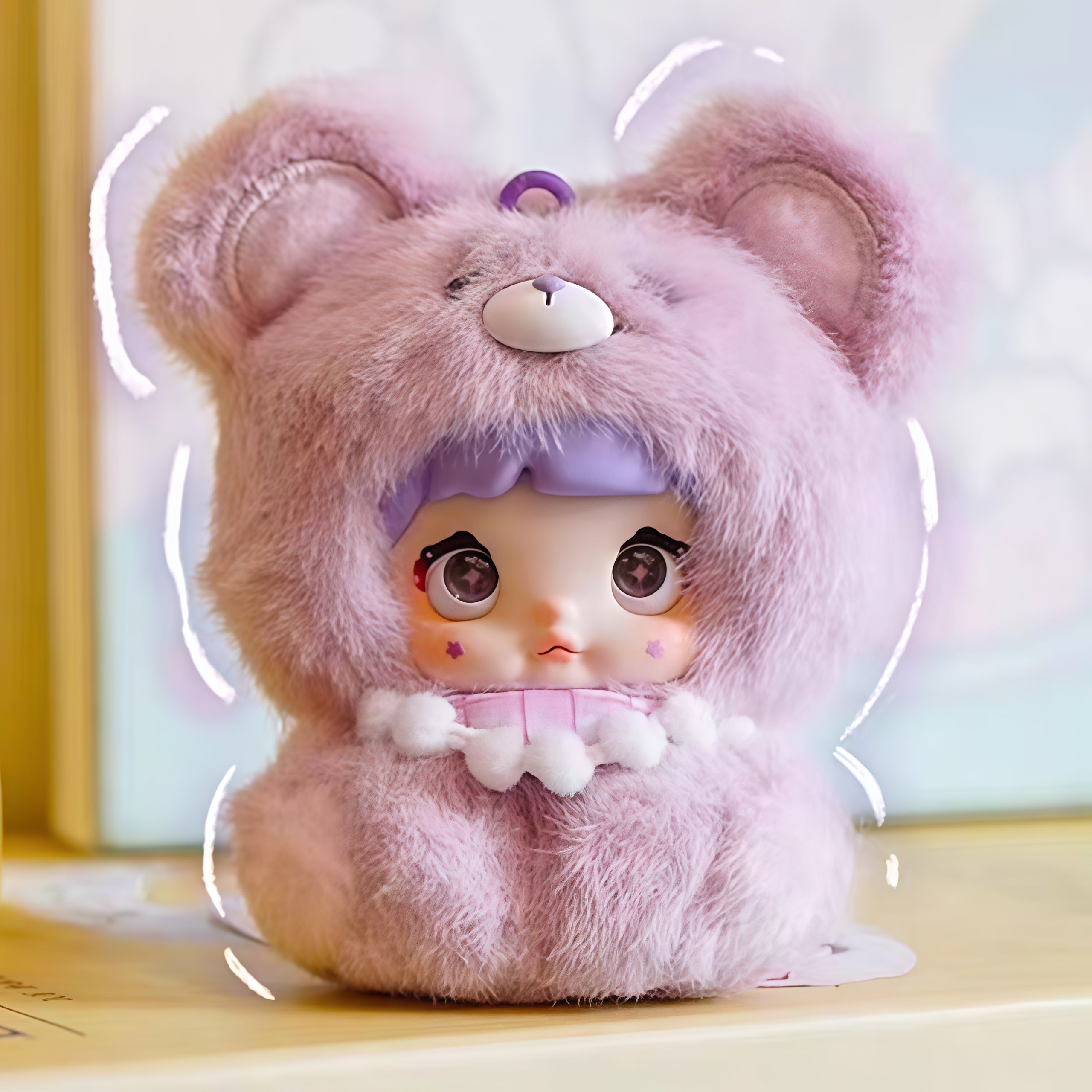 Nommi Baby Series Plush Blind Box,Cute Figures,Desktop Ornament,Collectible Toys，Birthday and Holiday Gift,Summervibes