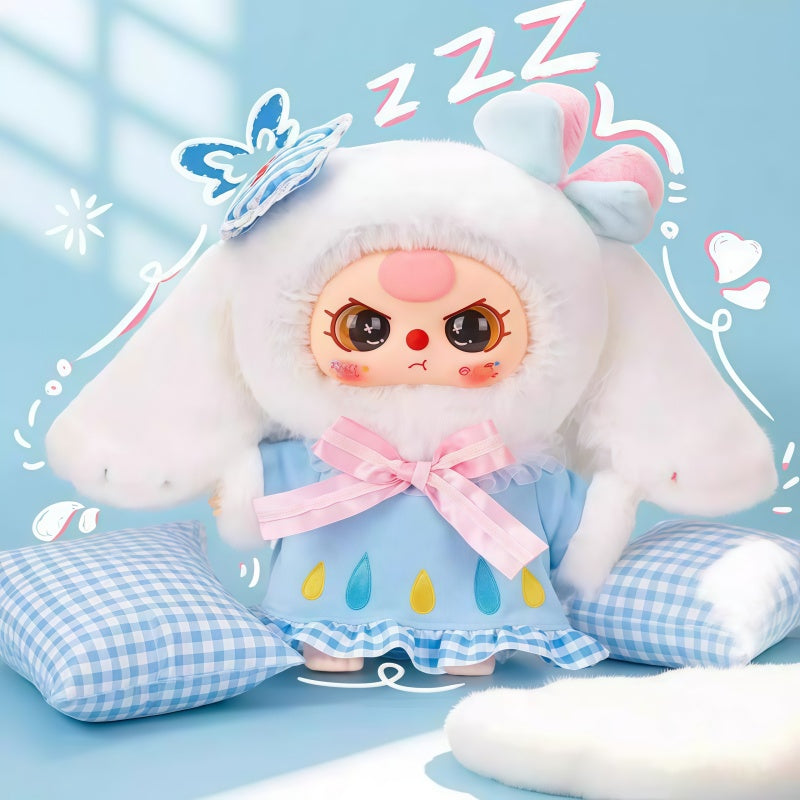 BabyThree 400% Sweet Dream Collectible Stuffed Doll- 9+1+1 Hidden Starry Glitter Design, Soft Huggable, Bedtime Use Companion