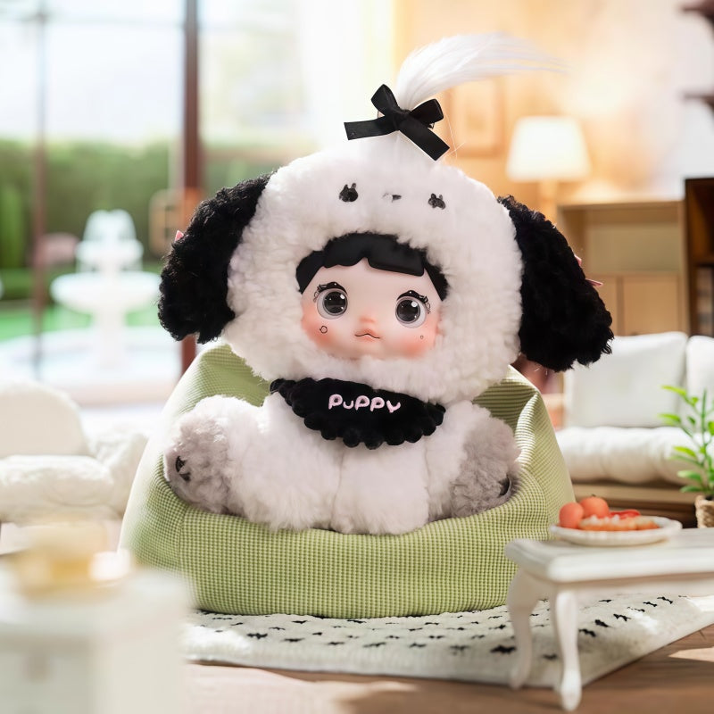 Nommi Sitting Zoo Series Plush Blind Box, Cute Figures, Desktop Ornament, Collectible Toys, Birthday & Holiday Gift, Summervibes