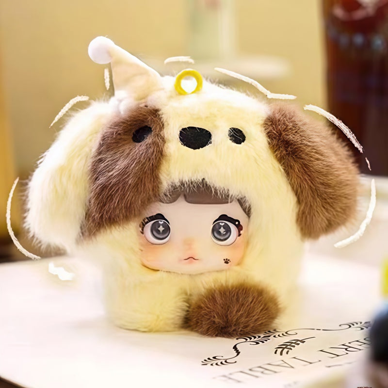 Nommi Baby Series Plush Blind Box,Cute Figures,Desktop Ornament,Collectible Toys，Birthday and Holiday Gift,Summervibes