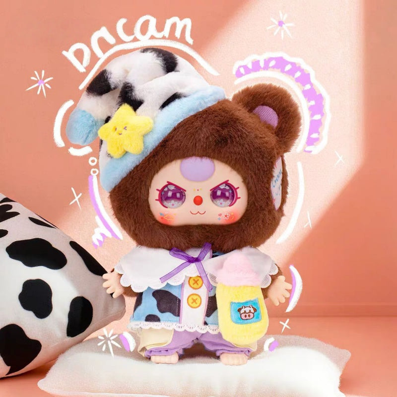 BabyThree 400% Sweet Dream Collectible Stuffed Doll- 9+1+1 Hidden Starry Glitter Design, Soft Huggable, Bedtime Use Companion