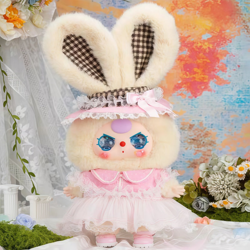 Baby Three 400% Lolita's Dreamland Series Plush Blind Box Toy&Cute Collectible Doll& Mystery Surprise Toy Gift(New Arrival)