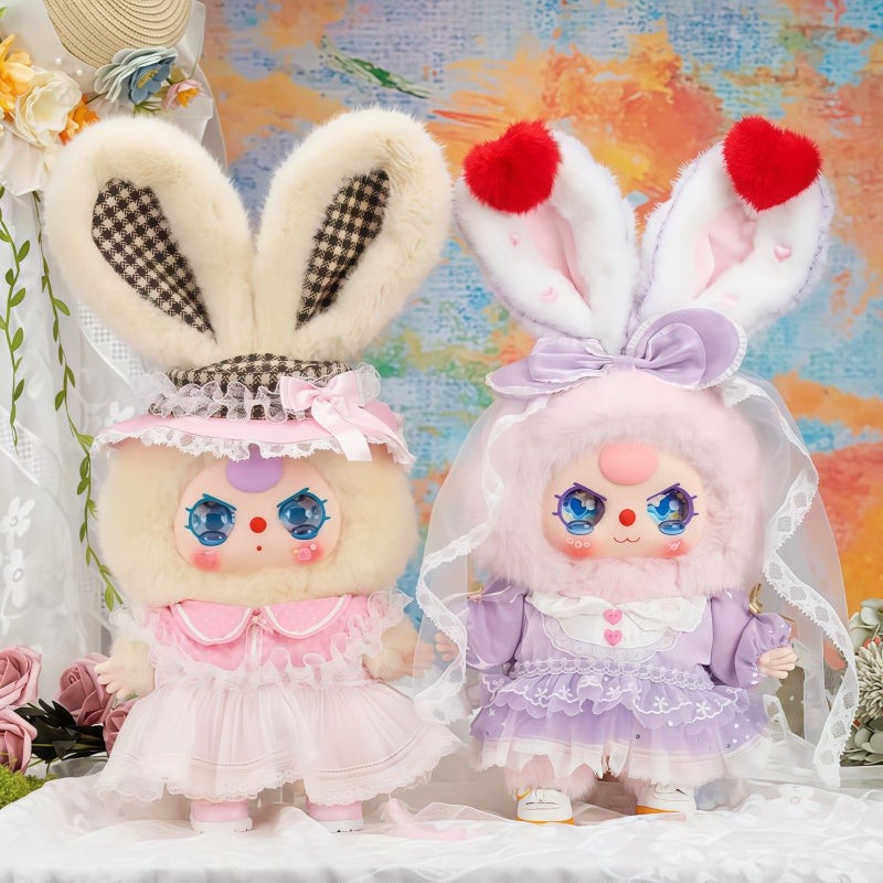 Baby Three 400% Lolita's Dreamland Series Plush Blind Box Toy&Cute Collectible Doll& Mystery Surprise Toy Gift(New Arrival)