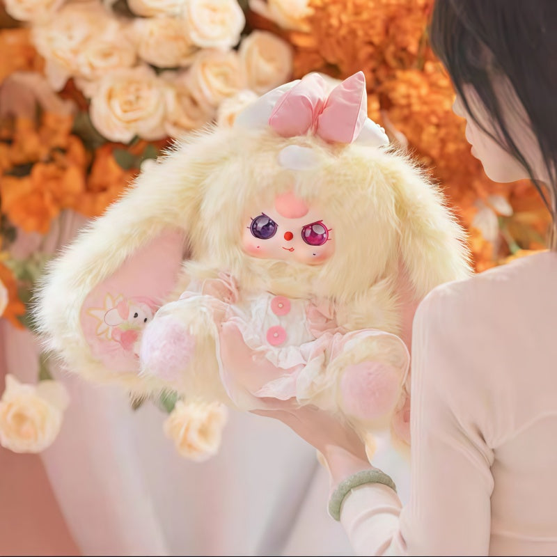 BabyThree 400% Sweet Dream Collectible Stuffed Doll- 9+1+1 Hidden Starry Glitter Design, Soft Huggable, Bedtime Use Companion
