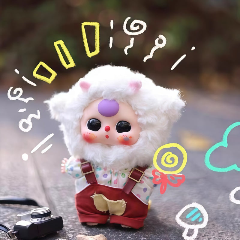 BABY THREE  De-Lovely Mini Cute Plush Series, KawaiiPlush Stuffed Animal Blind Box, Figure Cute Collectible Mini, Kawaii Bunny Doll Desktop Decor, Mystery Surprise Toy Gift for Girls Stuffed Animal, summervibes