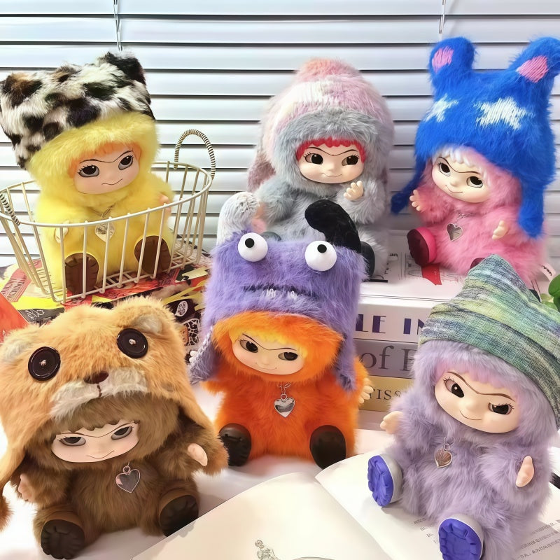 Wakuku Fuzzy Trendy Fun Party Series Plush Blind Box