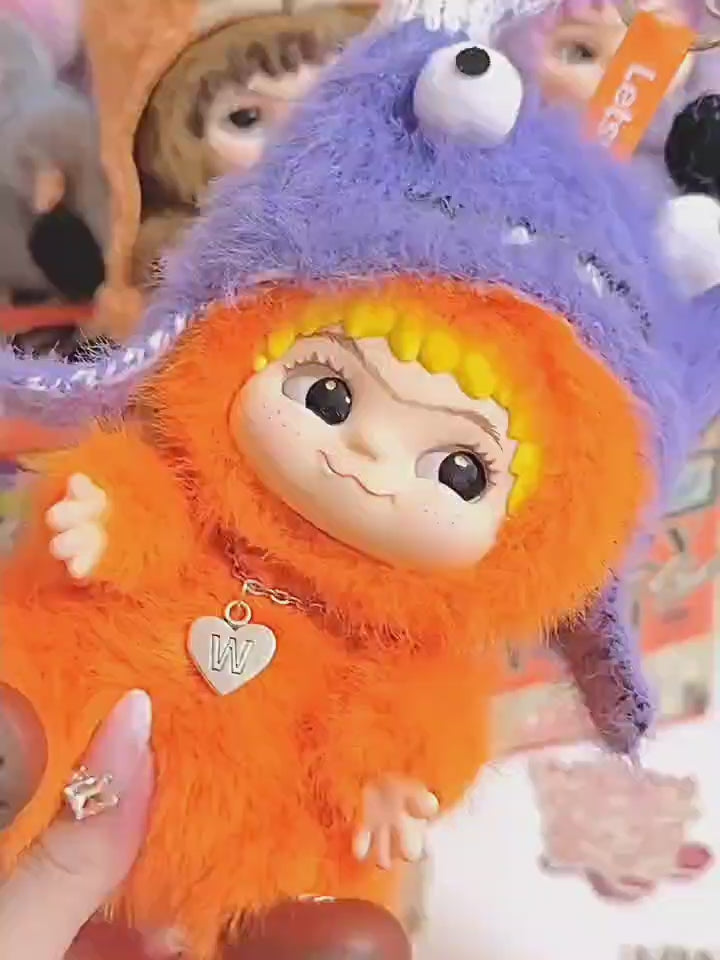 Wakuku Fuzzy Trendy Fun Party Series Plush Blind Box