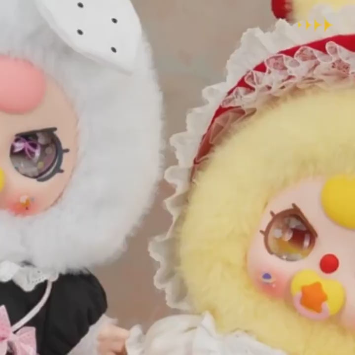 Baby Three 400% Lolita's Dreamland Series Plush Blind Box Toy&Cute Collectible Doll& Mystery Surprise Toy Gift(New Arrival)